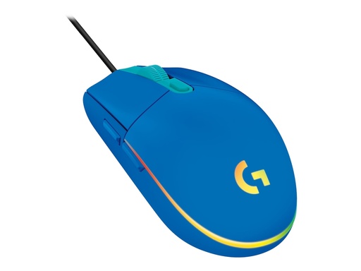 LOGITECH MOUSE ALAMBRICO G203 GAM6 BOTONES / LIGHTSYNC
