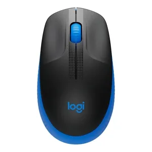 LOGITECH MOUSE WIRELESS M190 OPTICO 3 BOTONES AZUL