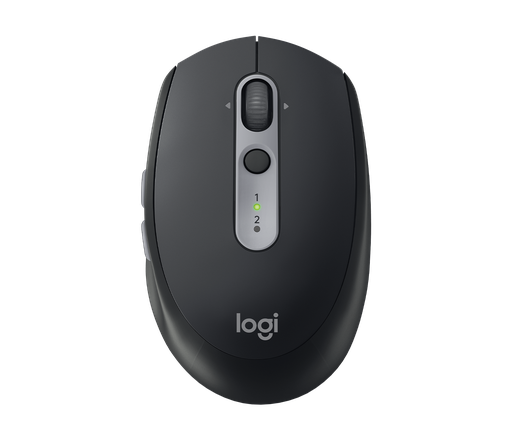 LOGITECH MOUSE WIRELESS M190 OPTICO 3 BOTONES NEGRO GRANDE
