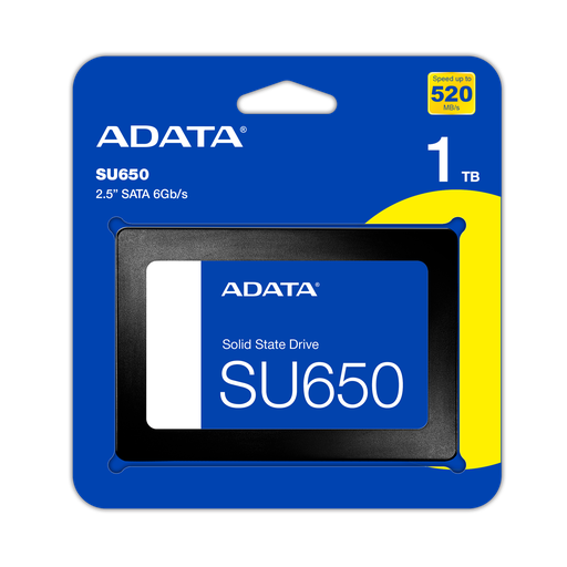 ADATA DISCO DURO ESTADO SOLIDO SU650 2.5" 1TB NAND SATA 3.0