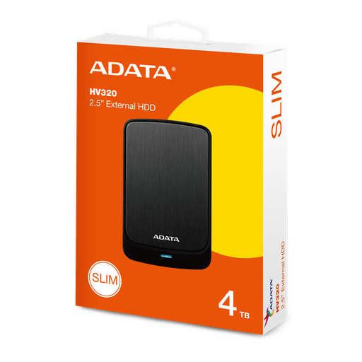 ADATA DISCO DURO EXTERNO MECANICO HV320 4TB 2.5" USB 3.1