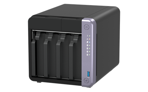 [TS432X34GUS] QNAP TS-432X3 4BANAS W/HWPERP ENCRYPT 4CORE 1.7GHZ 4GB
