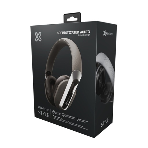 [KWH750BL] KLIPXTREME AUDIFONOS STYLES WIRELESS BT V5.0 ULTRA