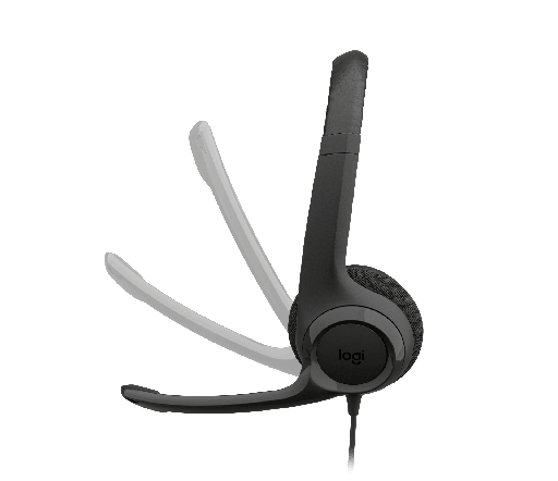 [981-001575] LOGITECH AUDIFONOS H390 STEREO USB-C CON MICROFONO