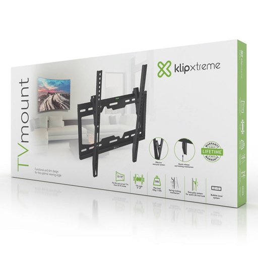 [KTM351] KLIPXTREME BASE INCLINADA TV 32" A 70" HASTA 50KG (KTM-351)