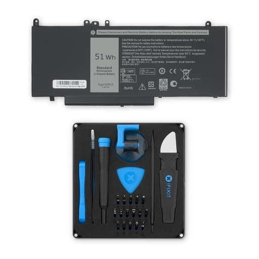 [E5450] DELL BATERIA 51WH 7.4V Li-ion Battery pack