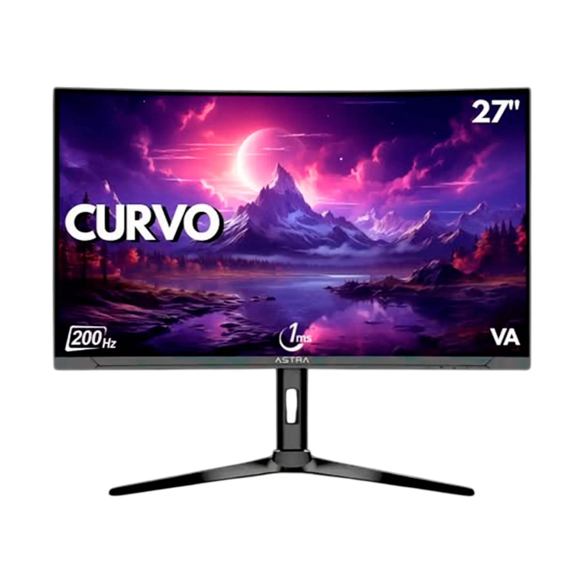 ASTRA MONITOR 27" GAMCURVO HDMI DP AUD DC RGB 200Hz