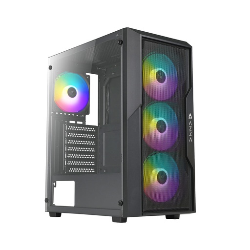 [CAZ290FIGHTER] AZZA FIGHTER 290 MID TOWER ATX mATX ITX TEMPLADO USB3