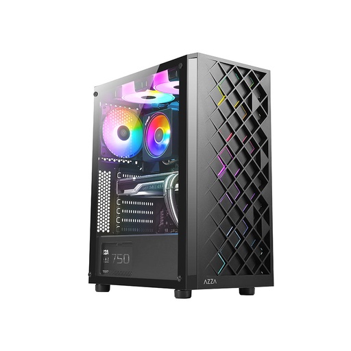 [CAZ280BSPECTRA] AZZA SPECTRA 280B MID TOWER ATX mATX ITX TEMPLADO USB3