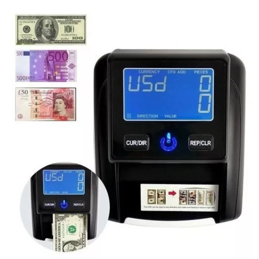 [KT318] DETECTOR DE BILLETES FALSOS DETE GENE BANK NOTE KT-318
