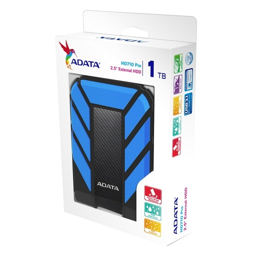 [AHD710P-1TU31-CBL] ADATA DISCO DURO EXTERNO MECANICO HD710 PRO 1TB 2.5" USB 3.0