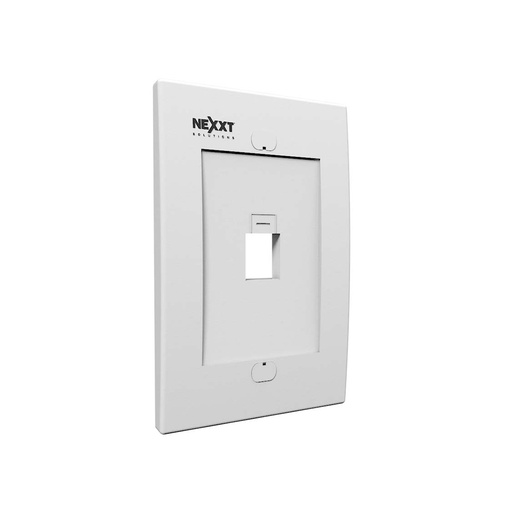 [AW161NXT04] NEXXT FACE PLATE 2 HUECOS PLACA PARED PARACONECTORES