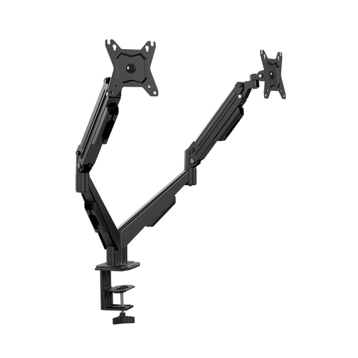 KLIPXTREME BASE DOBLE MONITOR PLANO CURVO HASTA 8KG