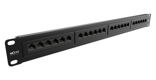 [AW190NXT06] NEXXT PATCH PANEL PARA RACK CAT.5E 24 PUERTOS (AW190NXT06)