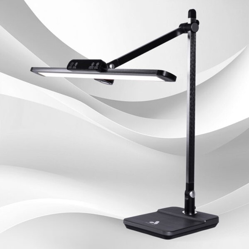 [BL1321] ASTRA LAMPARA LED DE ESCRITORIO ALAMBRICA CON RELOJ DIGITAL