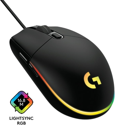 [910-005792] LOGITECH MOUSE ALAMBRICO G203 GAM6 BOTONES / LIGHTSYNC