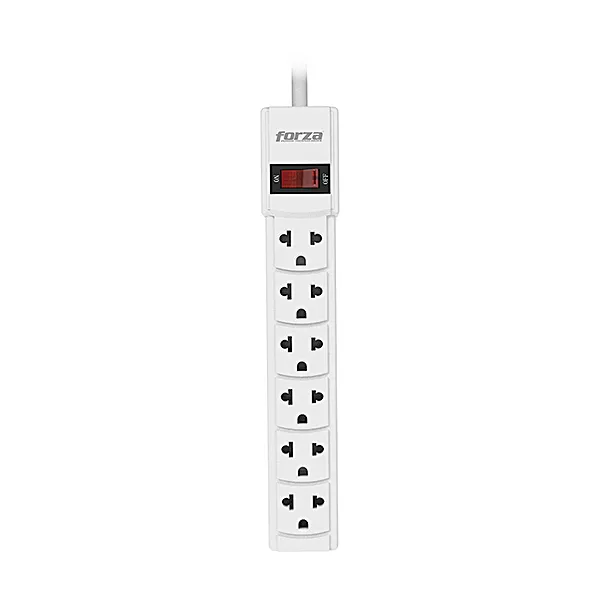 [YC305S3UP] ASTRA REGLETA PROTECTOR INTERRUPTOR LUZ 5 SALIDAS