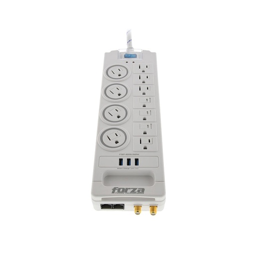 [FSP1011USBW] FORZA PROTECTOR DE VOLTAJE 1800J 1750W 110 120 11 TOMAS