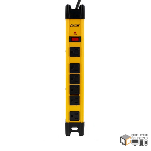 [FSP612USBW] FORZA PROTECTOR SP 110/220V 1200J 6 NEMA 2 USB 5FT WH