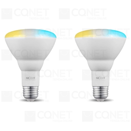[NHBW2102PK] NEXXT BOMBILLO LED 110V-BR30 REGULABLE WIFI BLANCO 2PACK