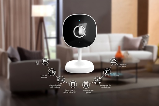 [NHCI710] NEXXT CAMARA DE VIGILANCIA 2K WIFI PARA INTERIOR (NHC-I710)